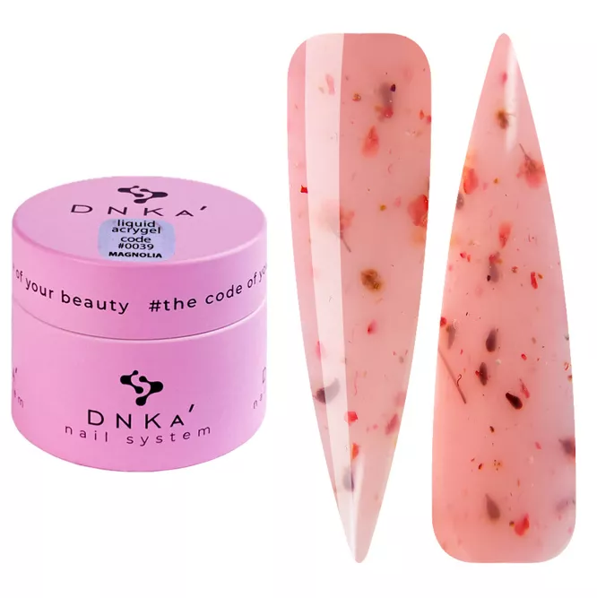 DNKa Liquid AcrylGel Акрил-гель рідкий для укріплення 15ml №039 Magnolia 